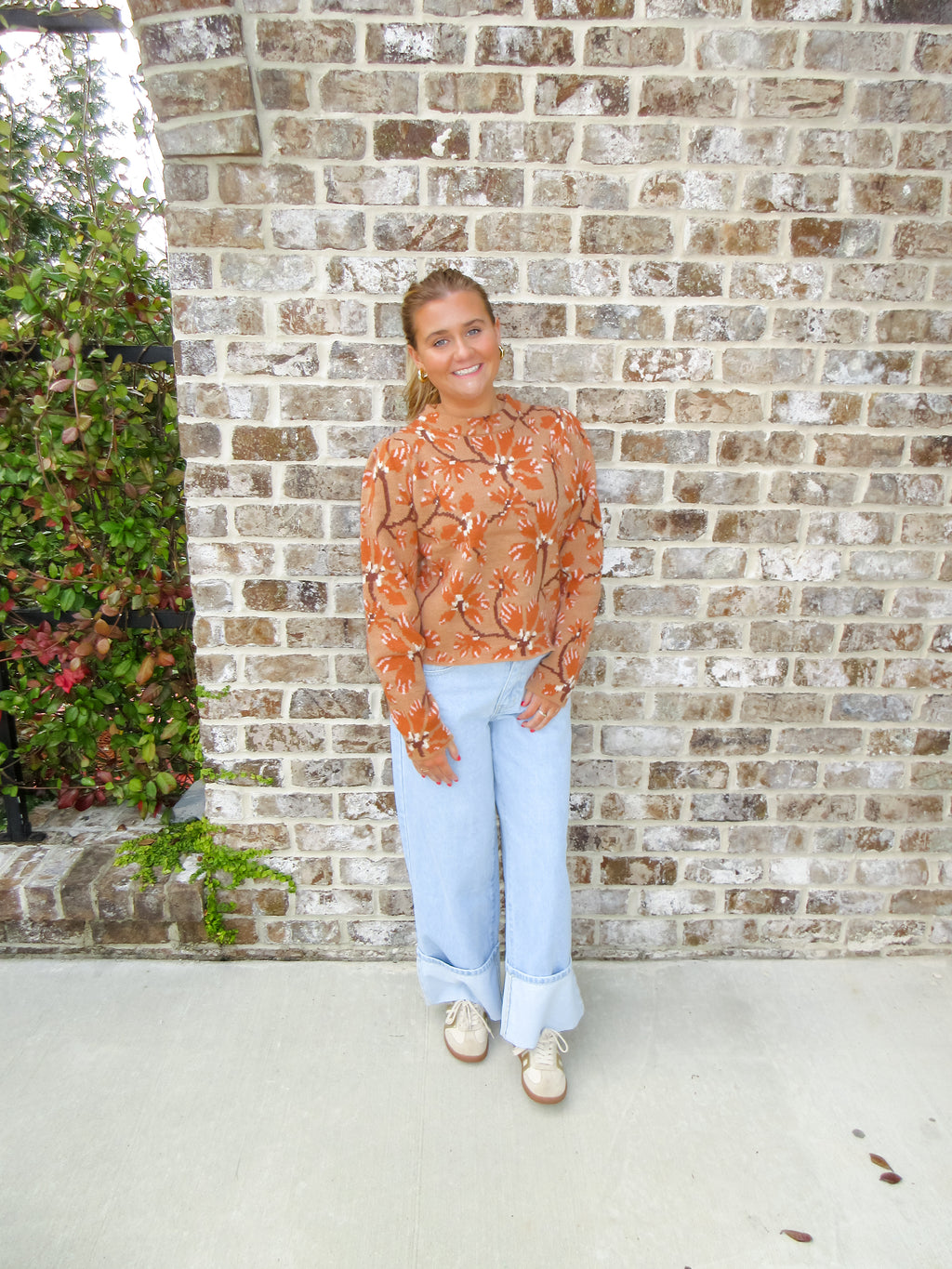 Riley Mock Neck Sweater