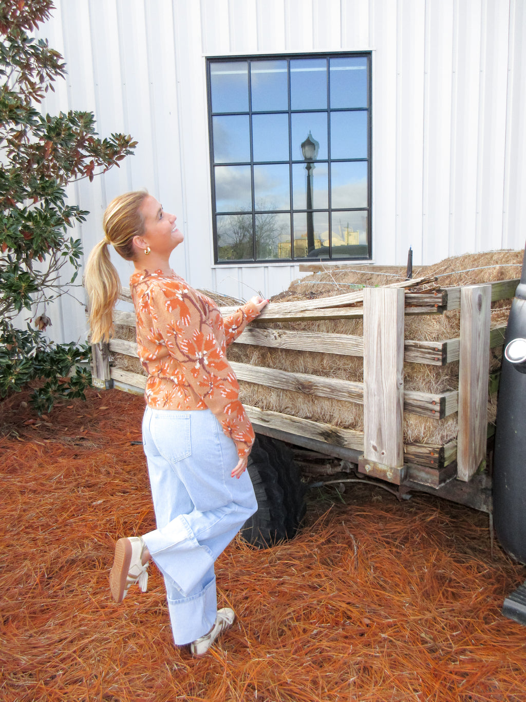 Riley Mock Neck Sweater