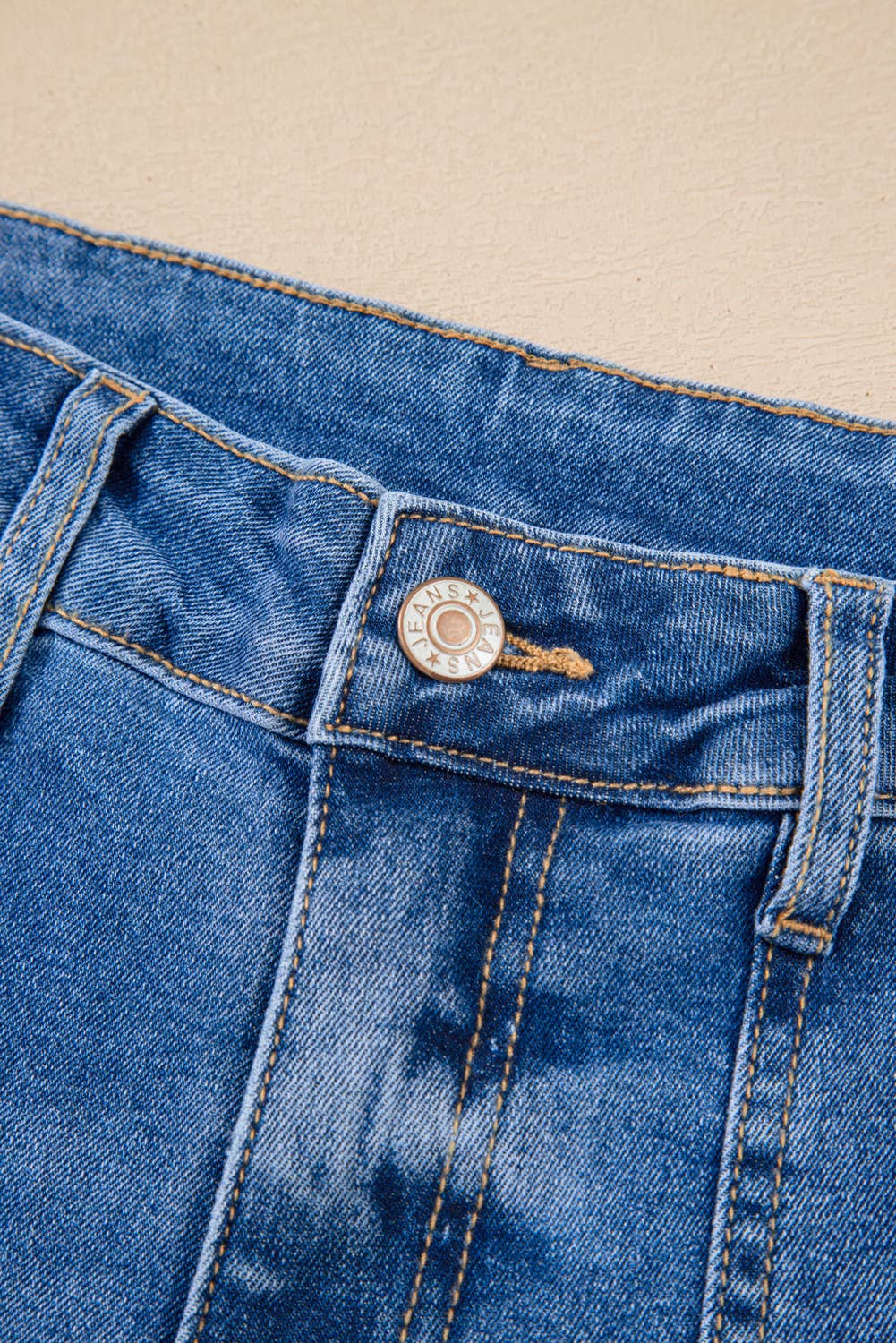 Eva Cropped High Rise Wide Leg Jeans