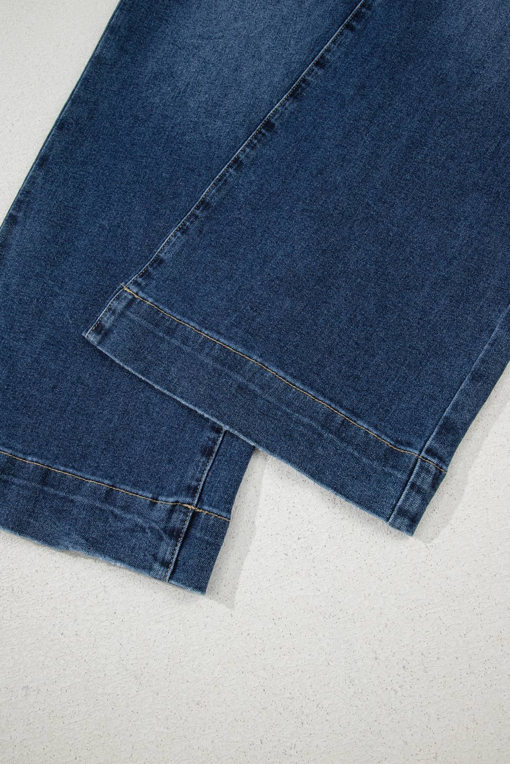 Eva Cropped High Rise Wide Leg Jeans