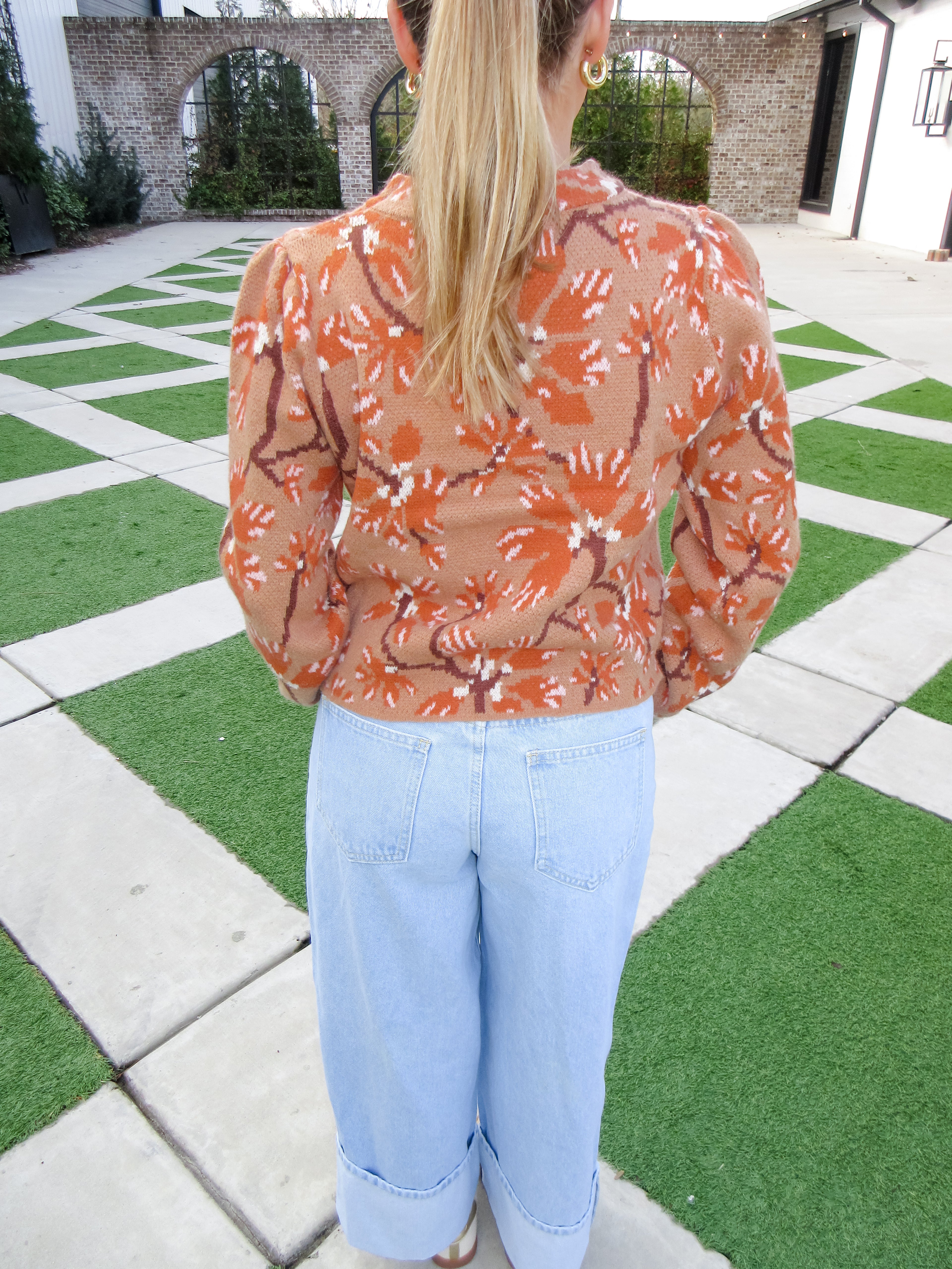 Riley Mock Neck Sweater